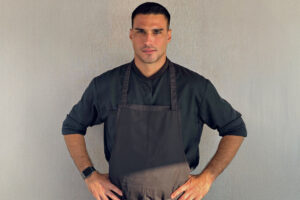 The Chef of Mylos Restaurant