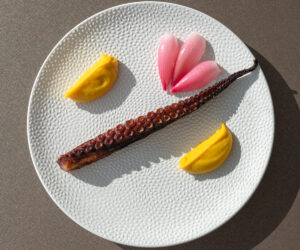 A photo of a dish at Mylos Restaurant