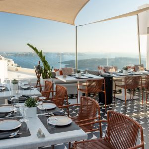 Mylos on Santorini Island
