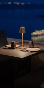 Dinner above the Aegean